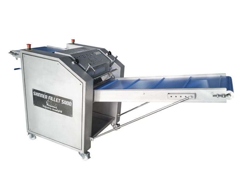 Skinner Fillet 5000
Máquina descouradeira automática de pescados